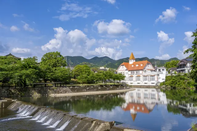 佐賀嬉野溫泉的街景