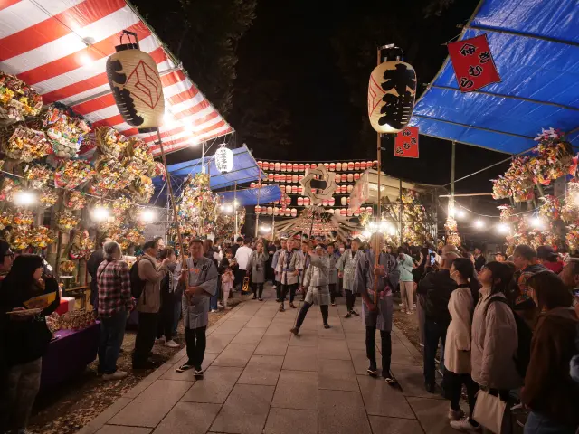 木遣歌也是亮點之一