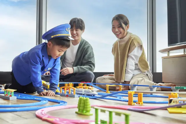 最受孩子們喜愛的鐵道景觀＆PLARAIL鐵道王國客房