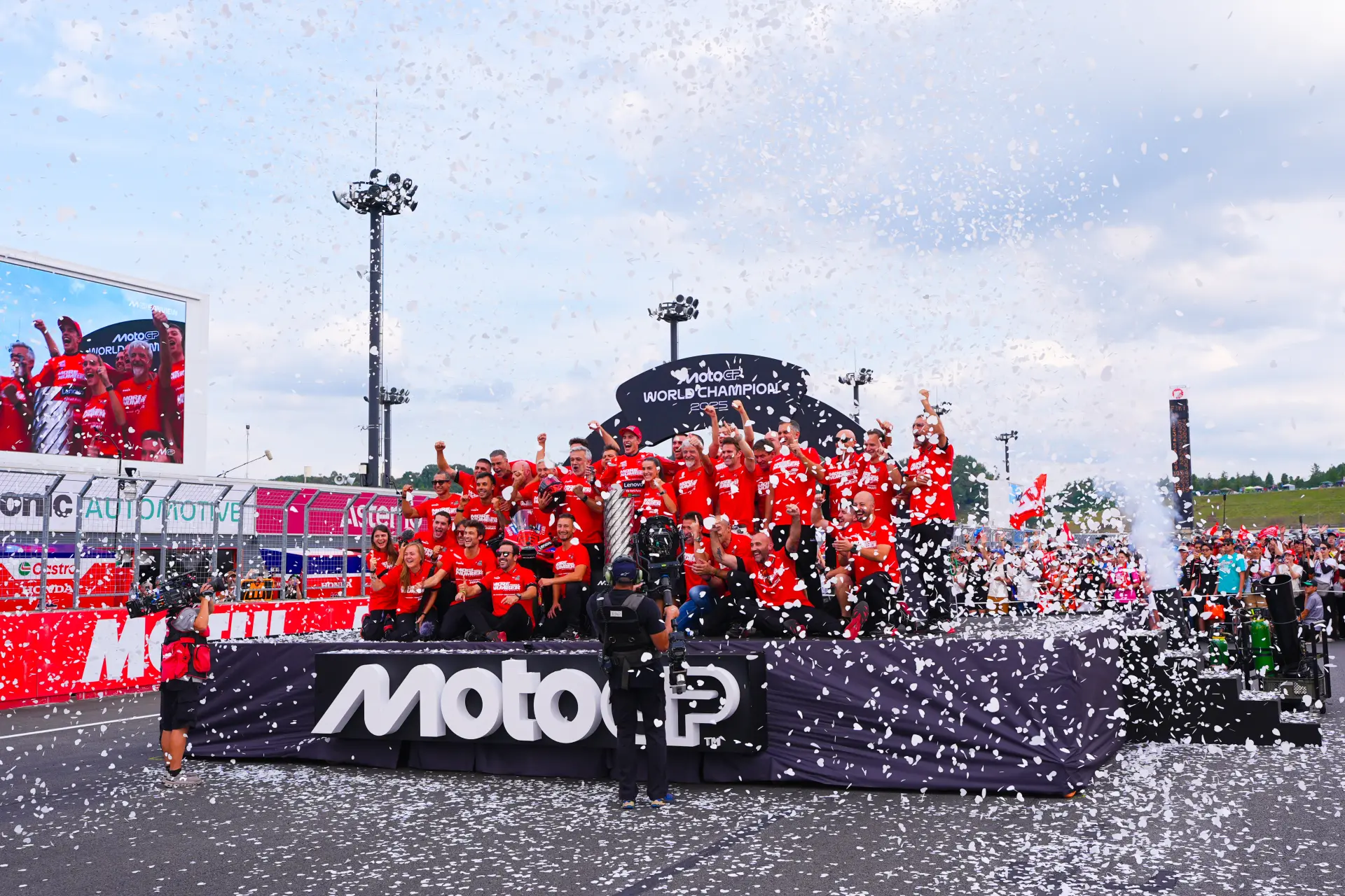 2025年MotoGP™ ワールドチャンピオン・マルク・マルケス選手