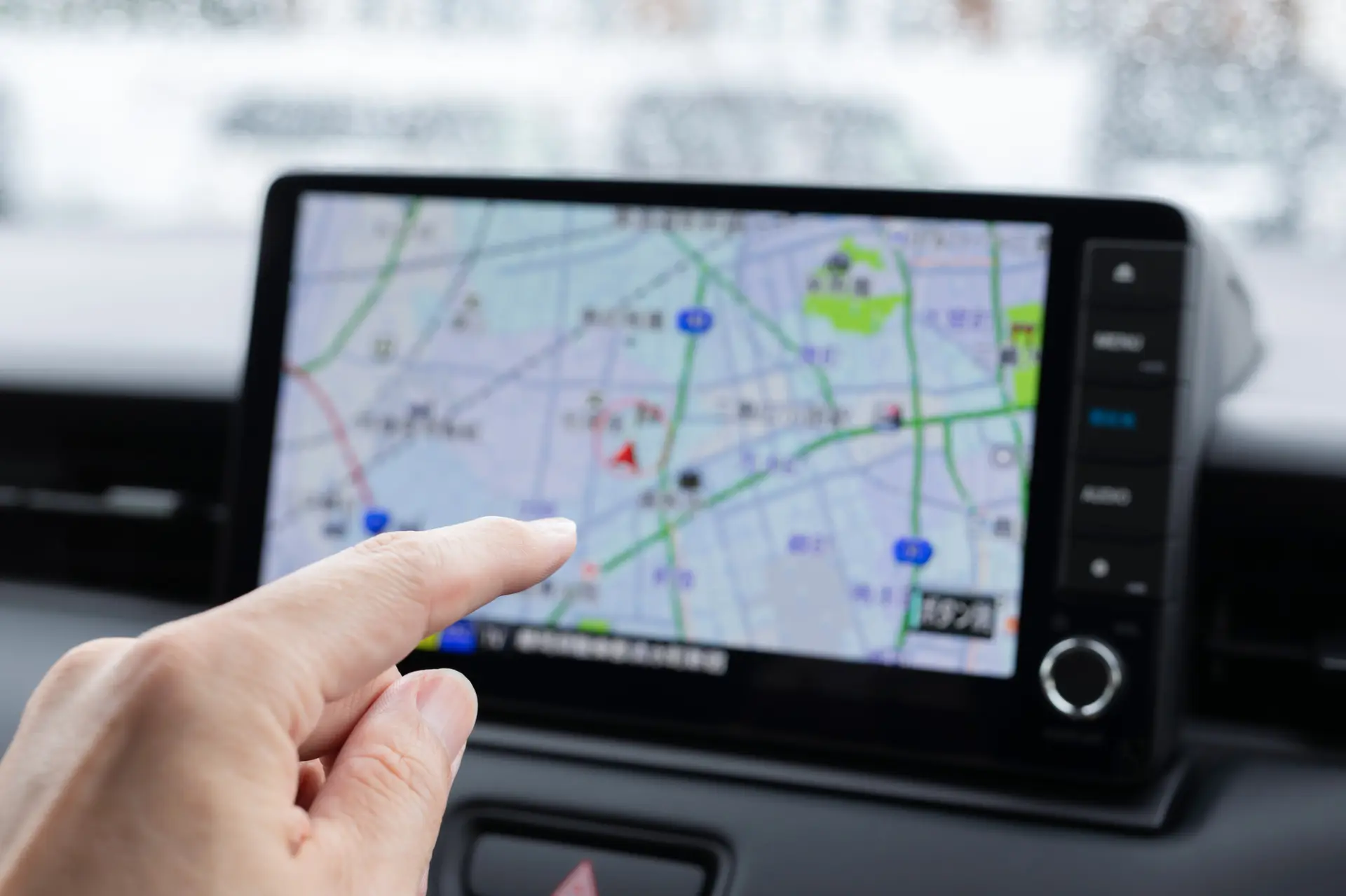 混雑をできるだけ回避して最短で移動を