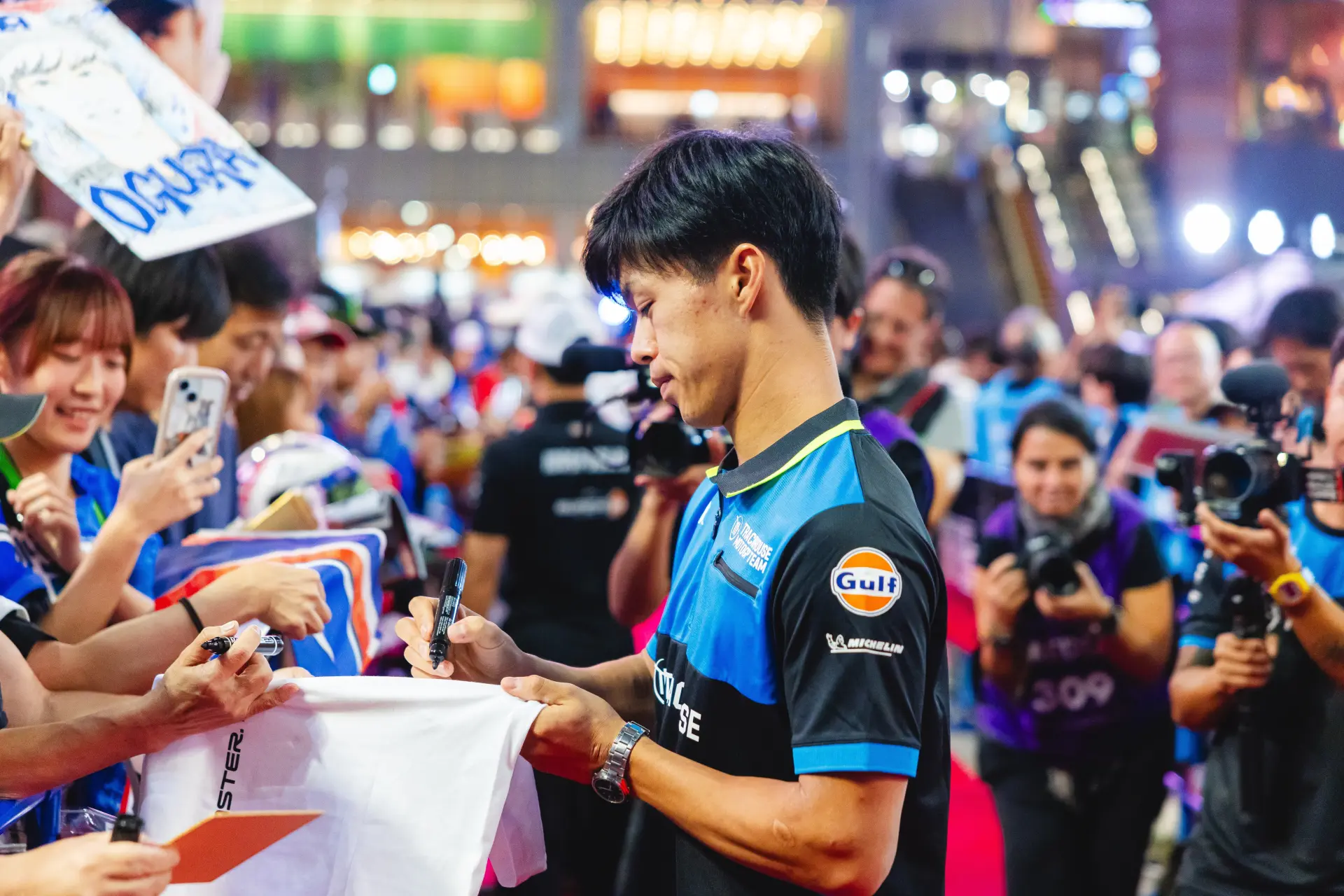 豪華なライダーたちと近距離で交流できる感動のひととき