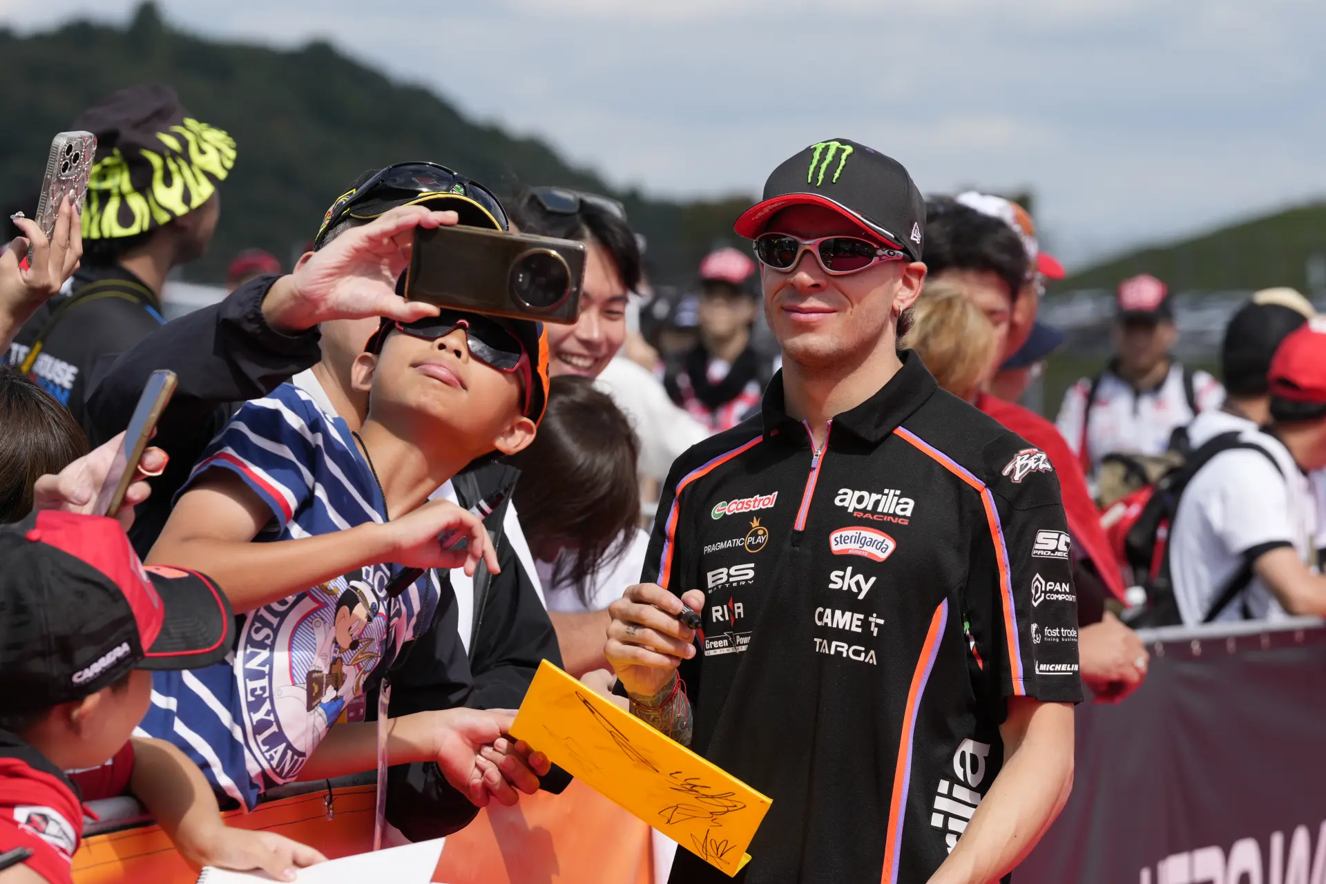 推しのライダーとの撮影ができるチャンス