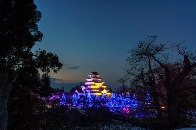 只有在活動期間才能見到的夢幻景色