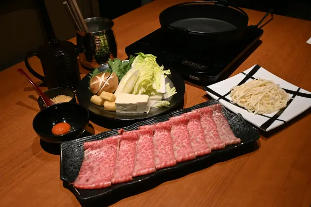 すき焼きのコース