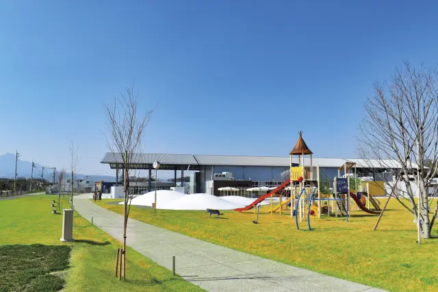 県内の道の駅の中でも最大級のスケールを誇る