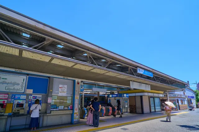 小田急線の読売ランド前駅