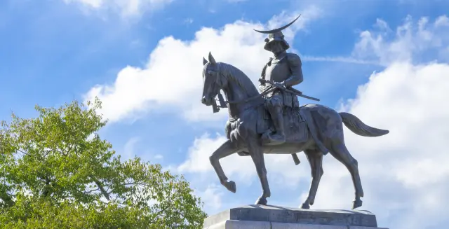 能將仙台市盡收眼底的仙台城遺跡