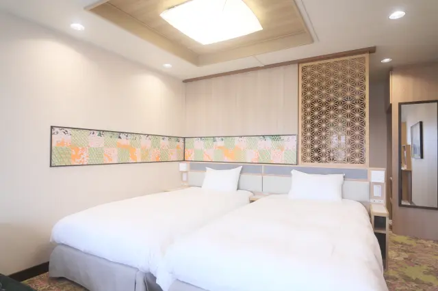 ラグジュアリーな客室は、まるでホテルのよう！