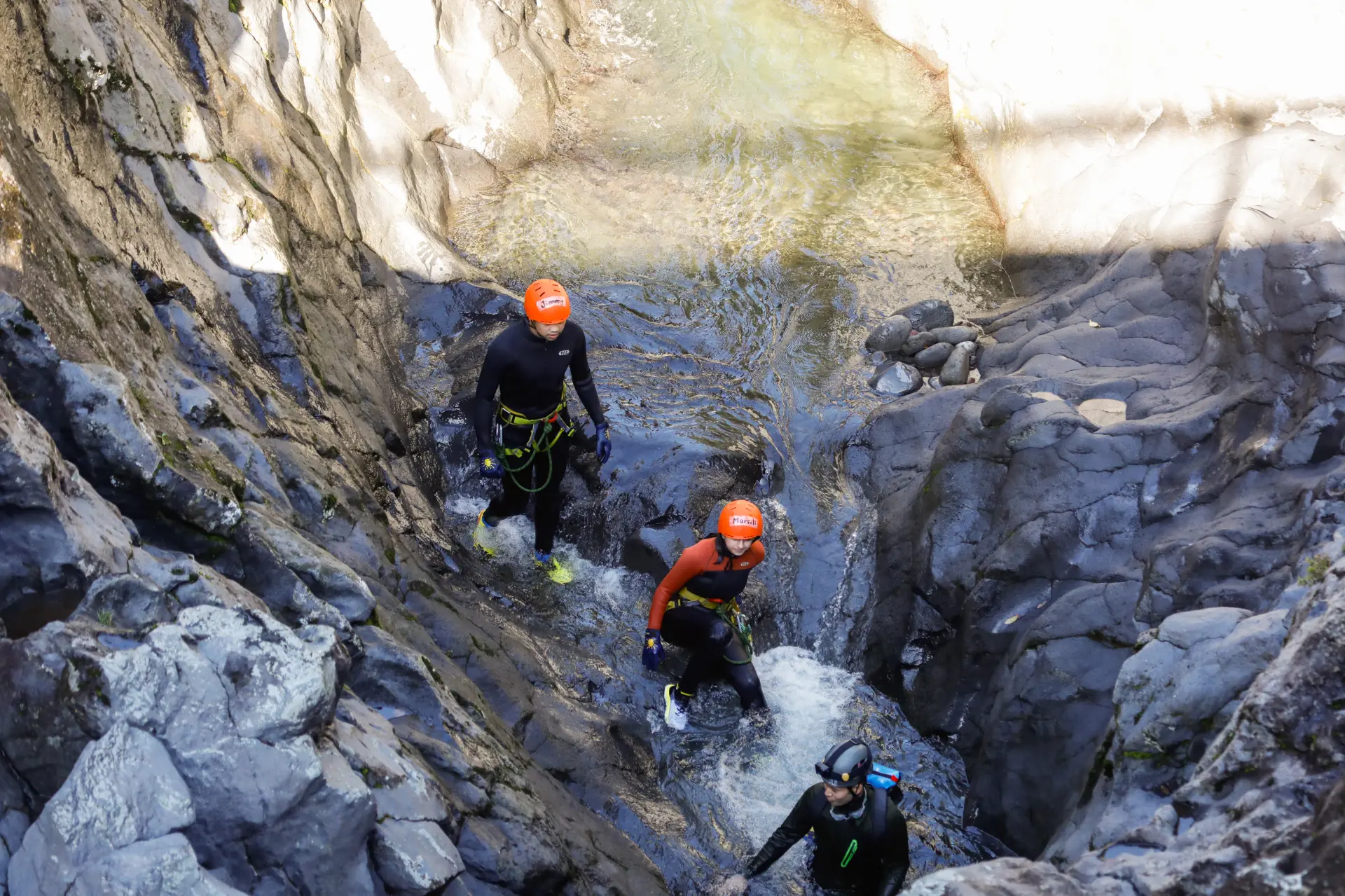 Fujiyama Canyoning Japanのキャニオニングツアー