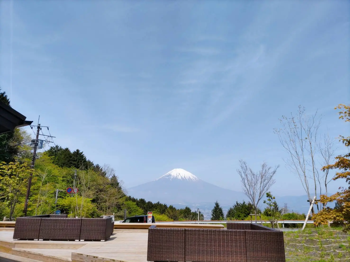 FUJIMI CAFÉは富士山を望むロケーションも魅力
