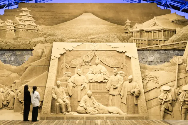 All of the intricately recreated sand sculptures can be photographed inside the museum!