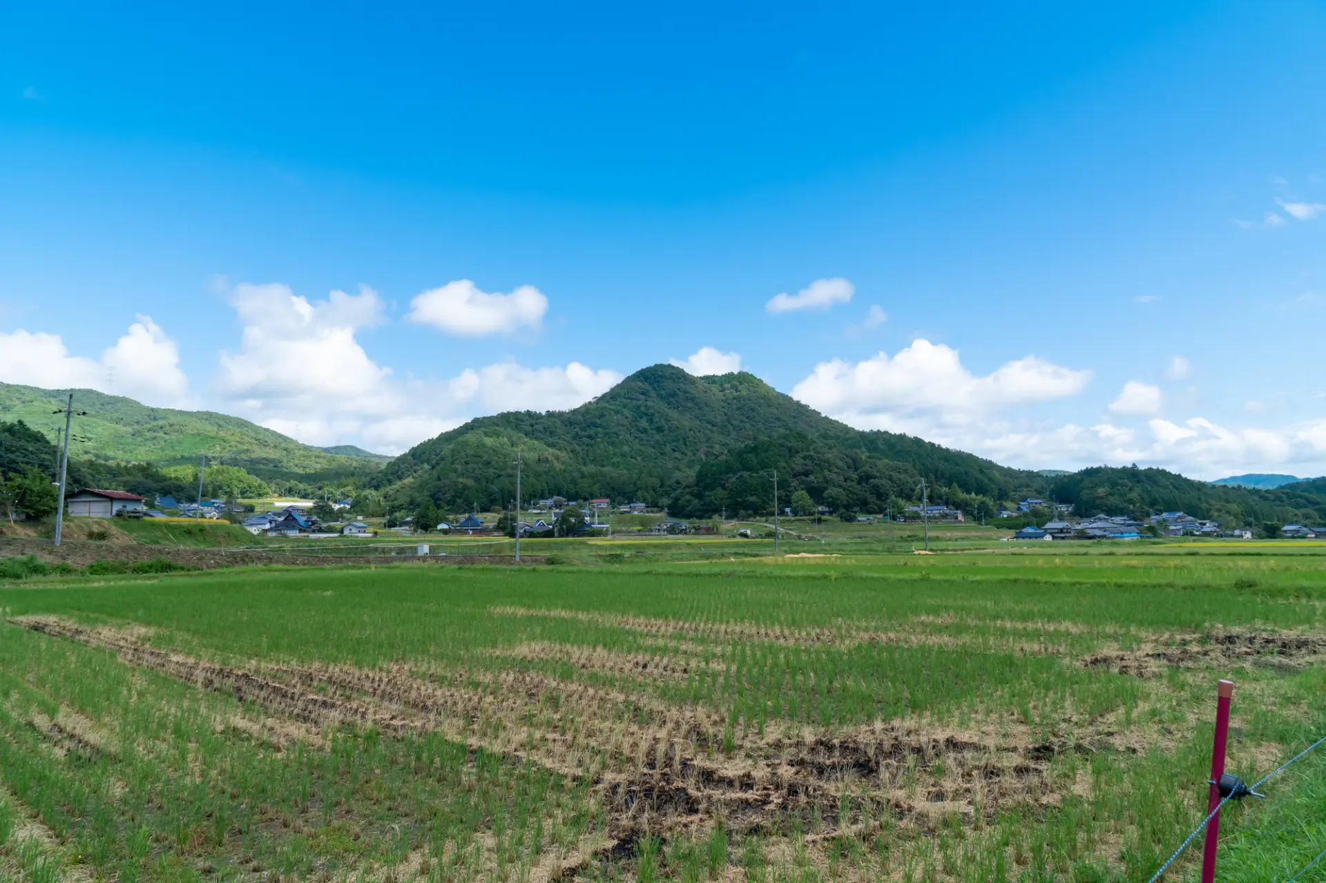 美しい里山風景が広がる豊能町