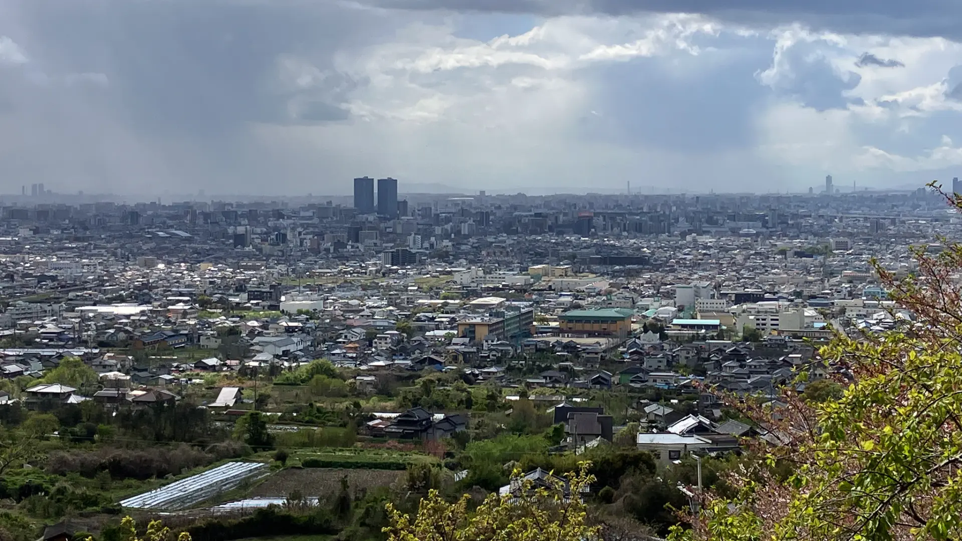 玉祖神社からの眺め