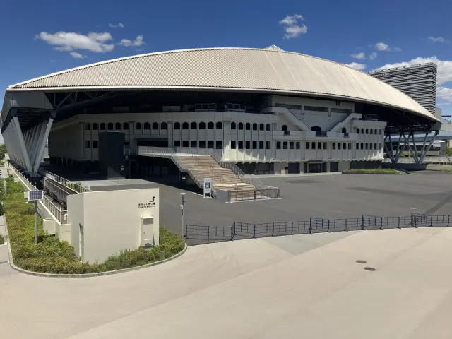 Ariake Coliseum, the venue for the TORAY PPO