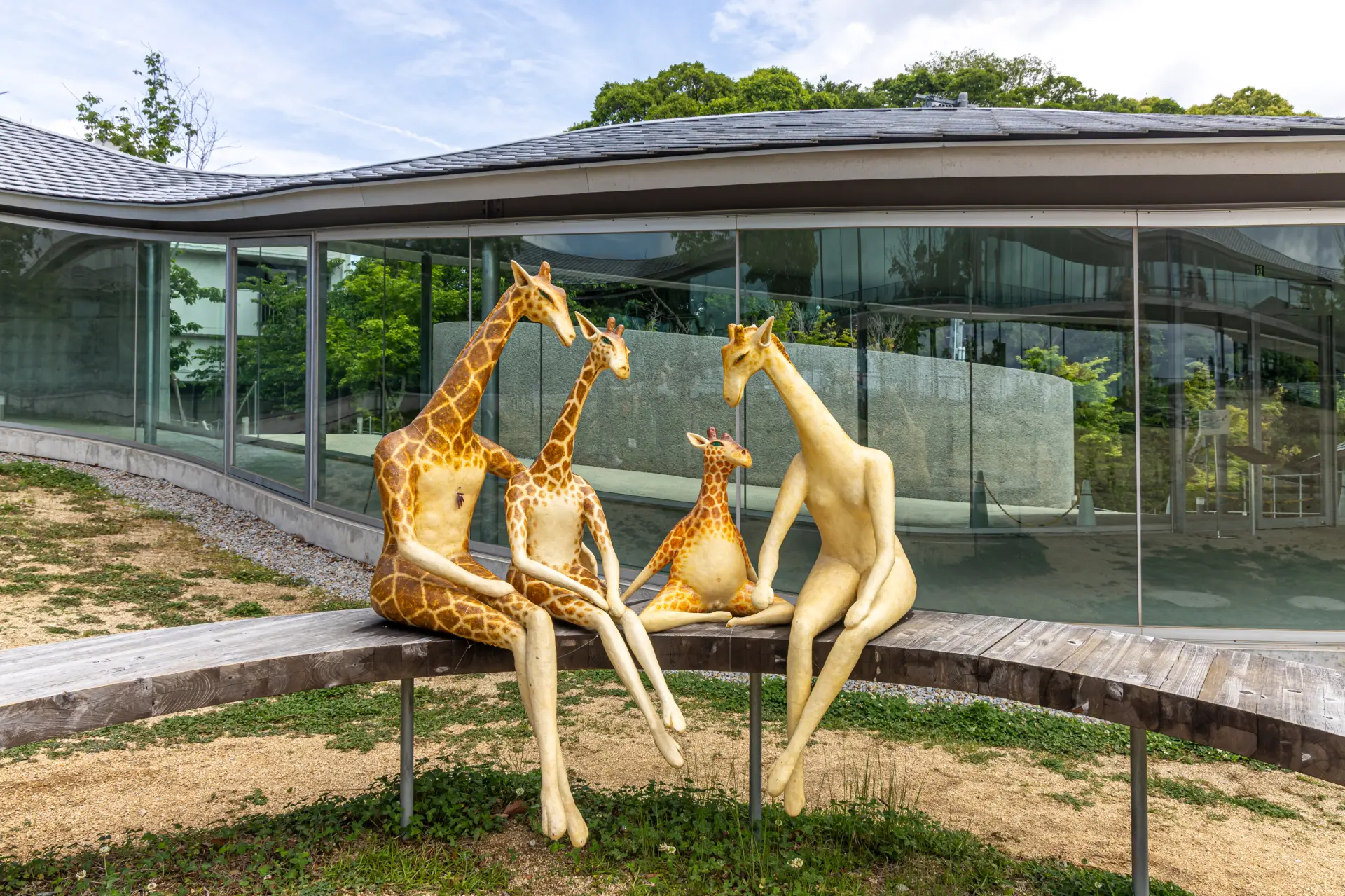 «屋島アートどうぶつ園　ー海と森のむこうがわ» 岡山富男「アニマルストーリー」 Photo: Shintaro Miyawaki