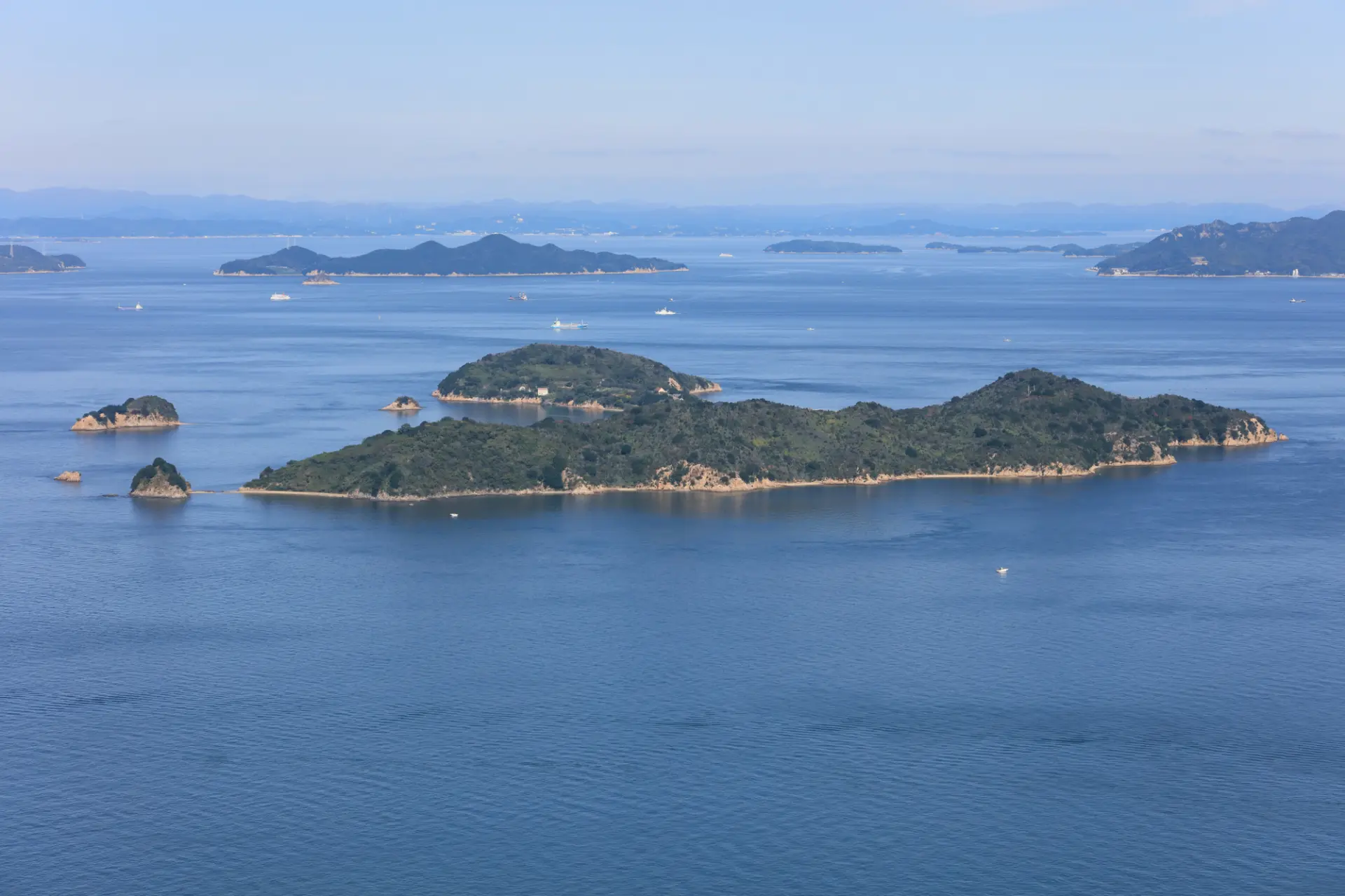 面積約0.62㎢と小さな島「大島」
