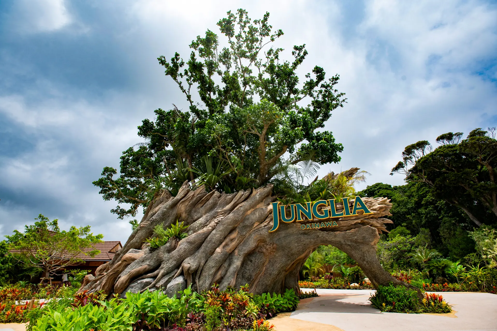 ジャングリア沖縄の生きているシンボル・JUNGLIA TREE
