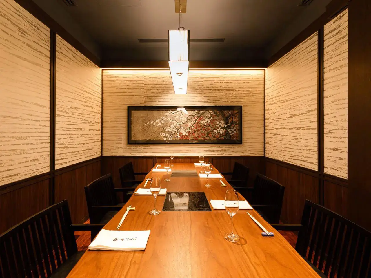 Private rooms where you can enjoy personal time