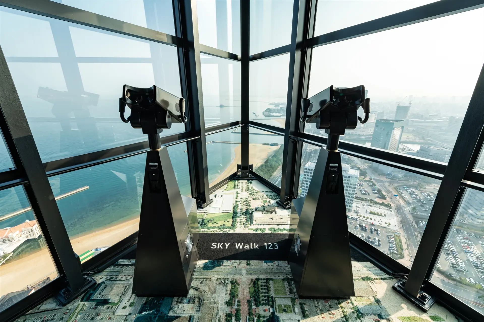 A landmark offering panoramic views of Fukuoka City