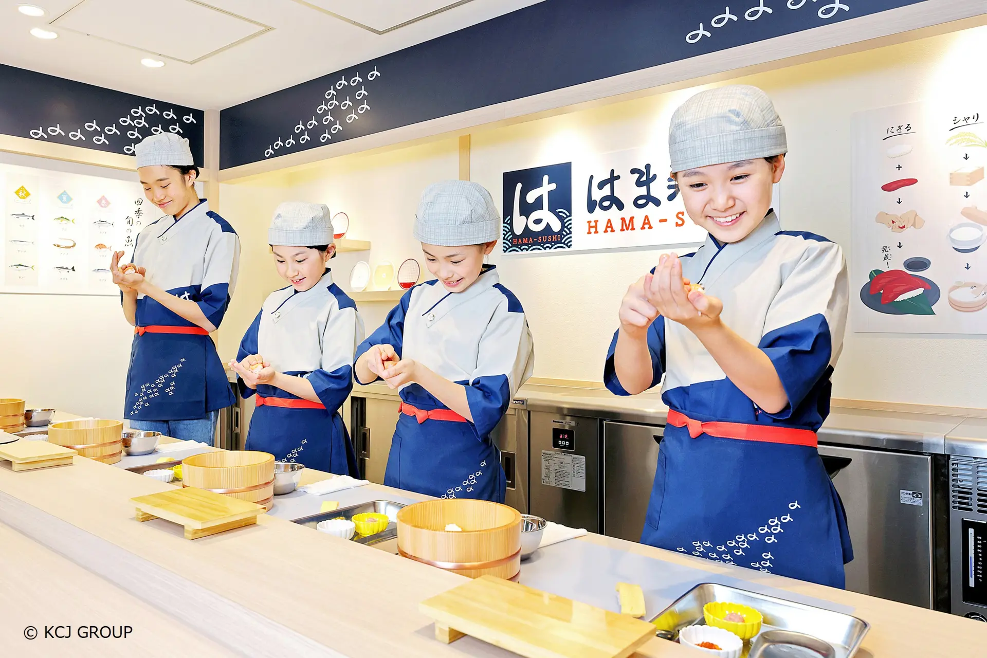 來變身為壽司職人吧〜