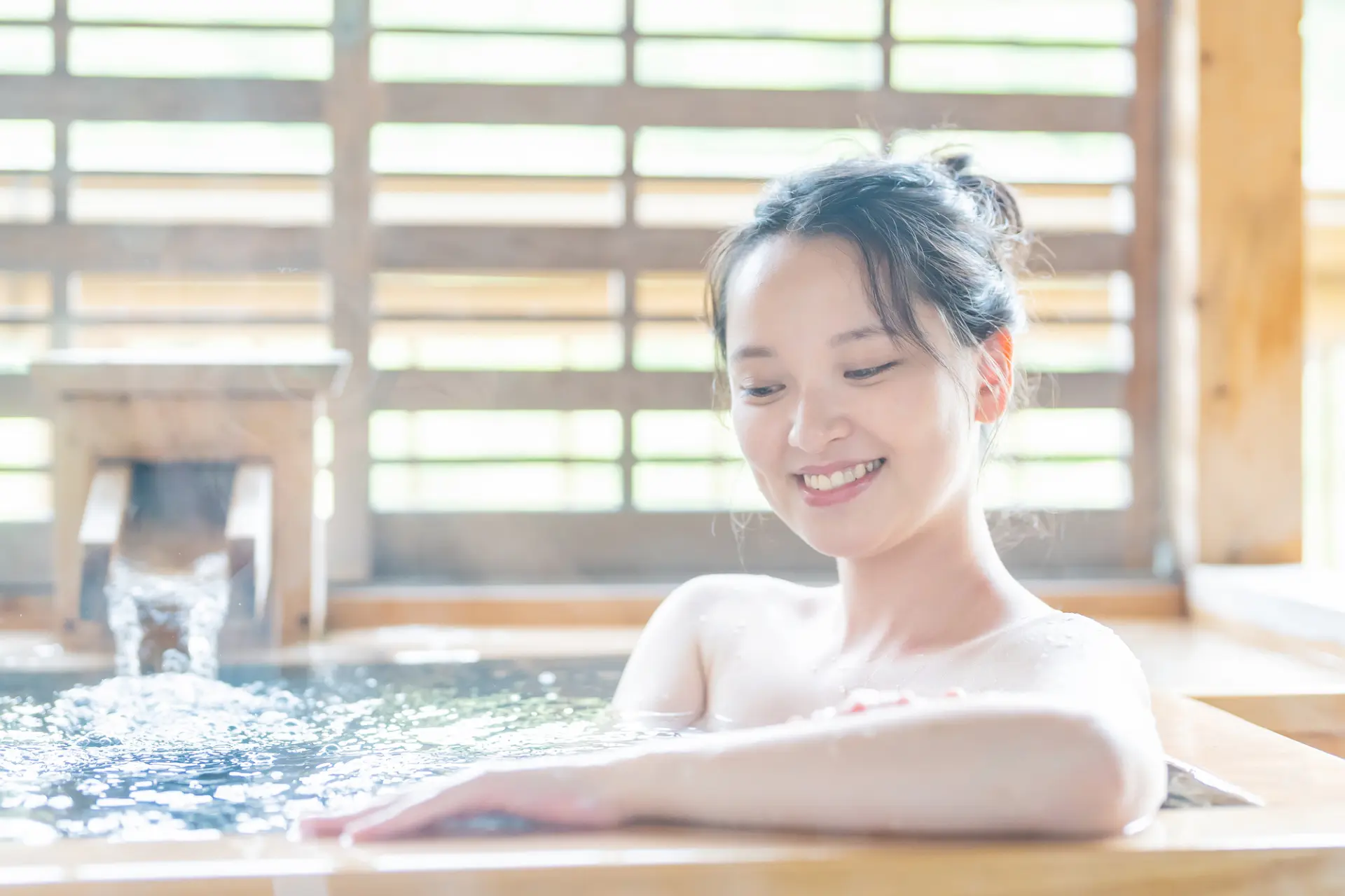 スキーと併せて温泉を楽しむのが日本人の定番スタイル