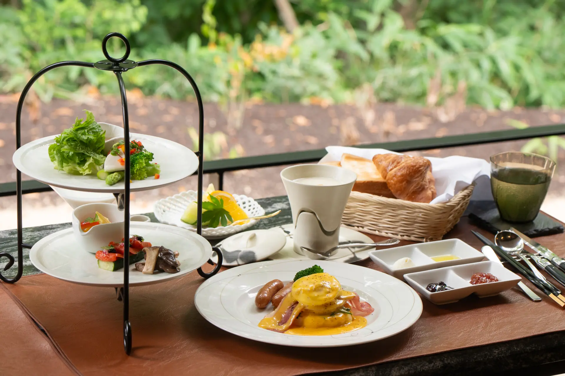 A day started off right with a tastefully fueled breakfast.
