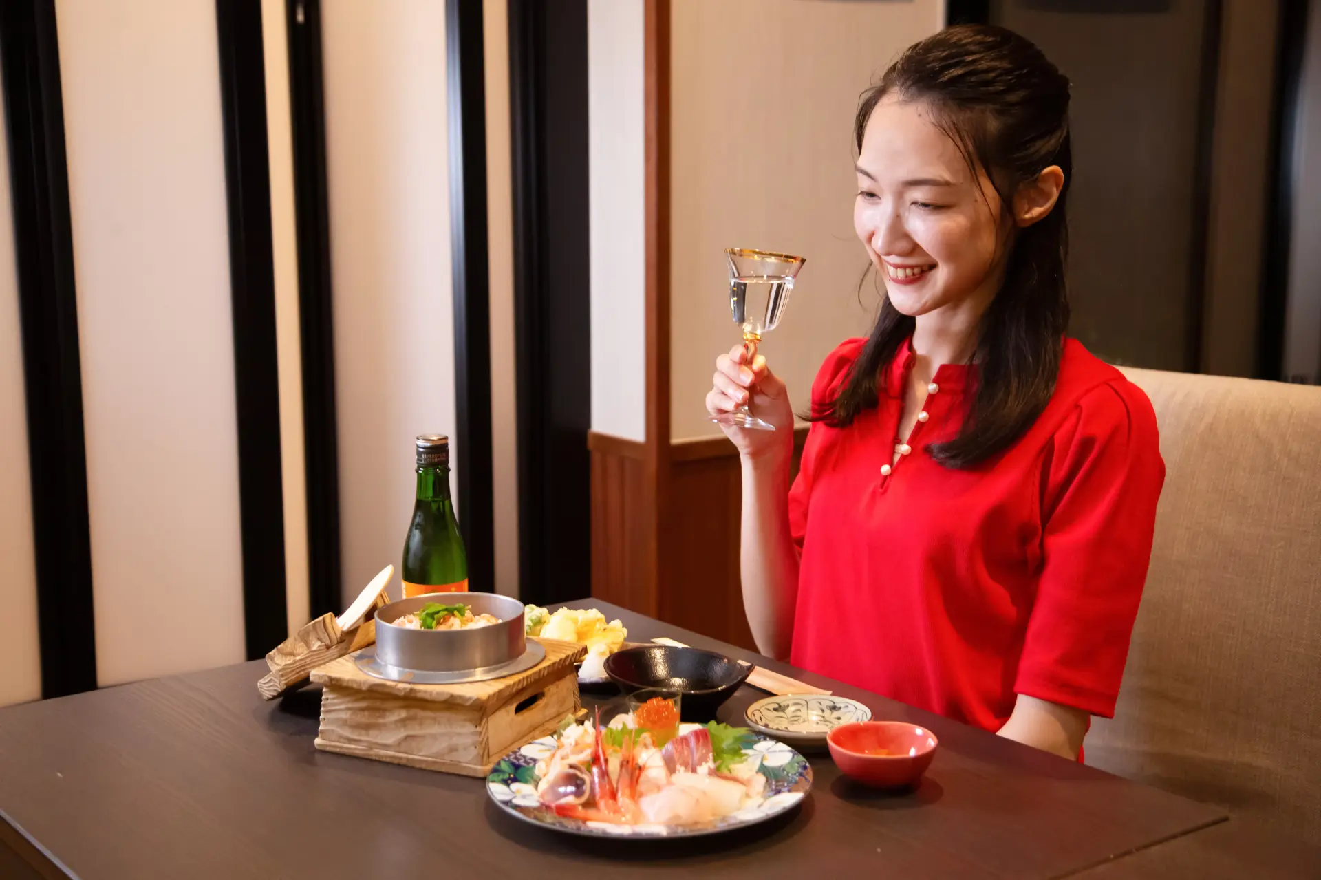 能尝得到多样地酒与料理的完美搭配