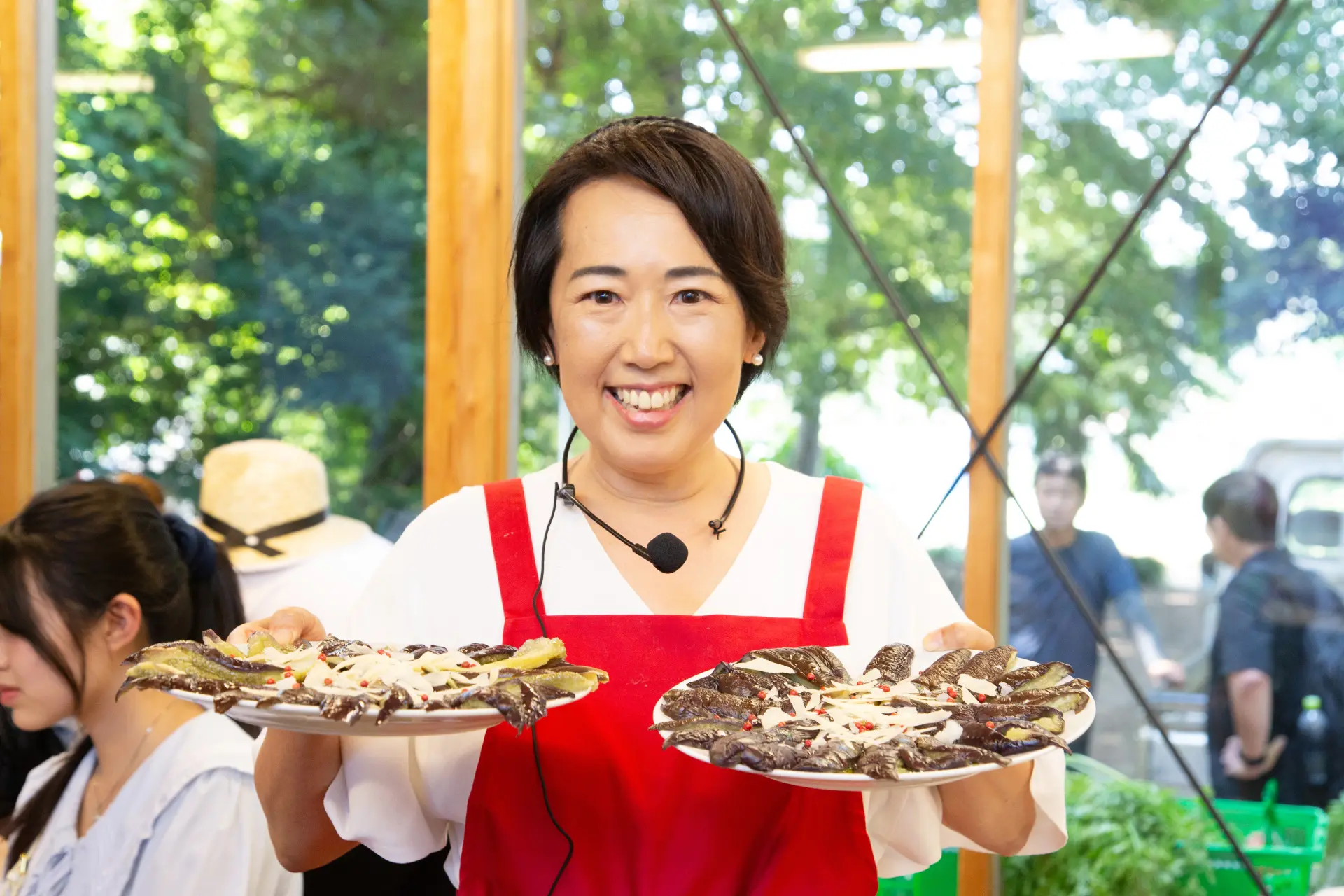 對東京產食材瞭若指掌的料理研究家--島田惠子小姐帶來的解說深受好評