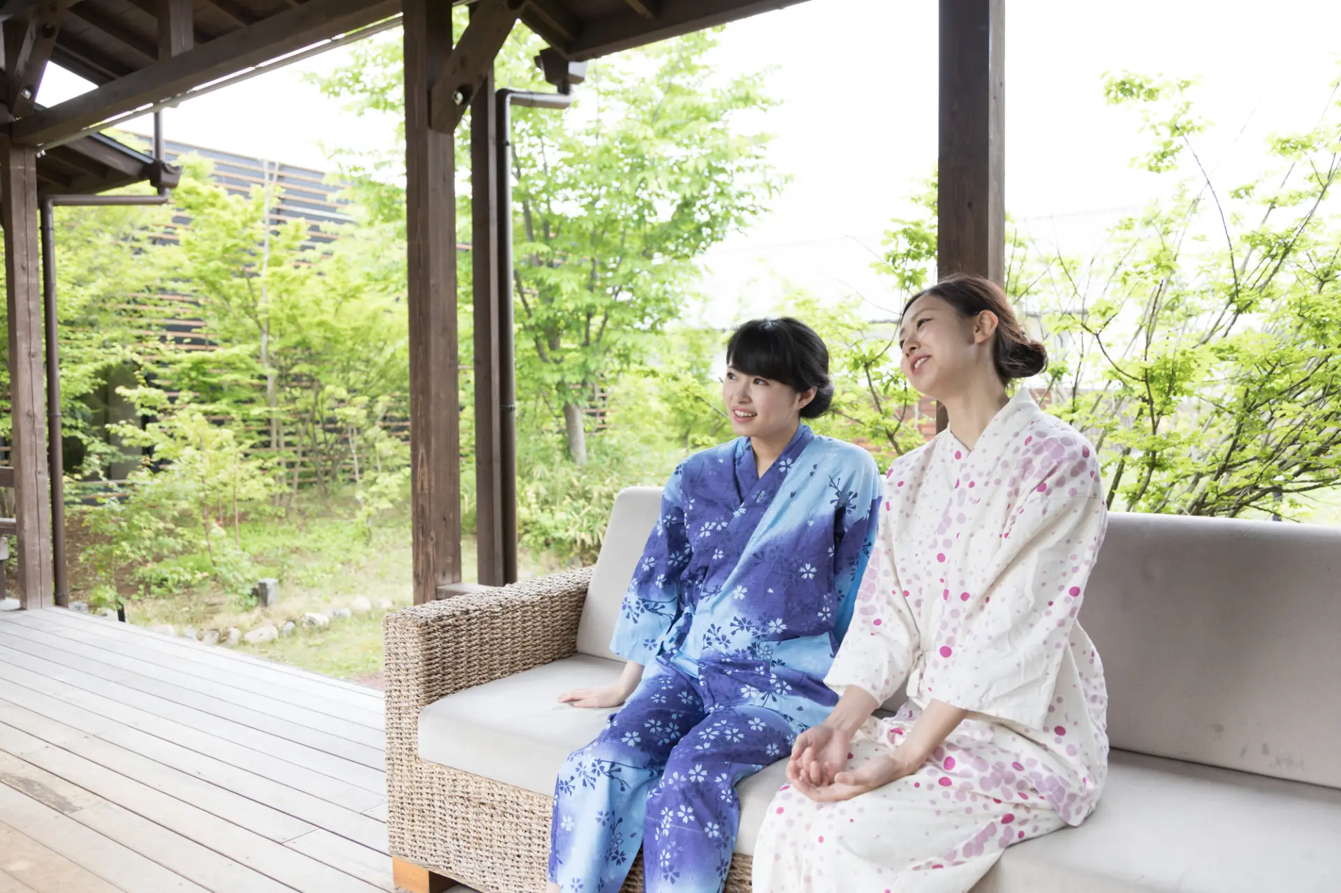 ふらっと立ち寄ってゆっくり癒やしの時間を楽しめる