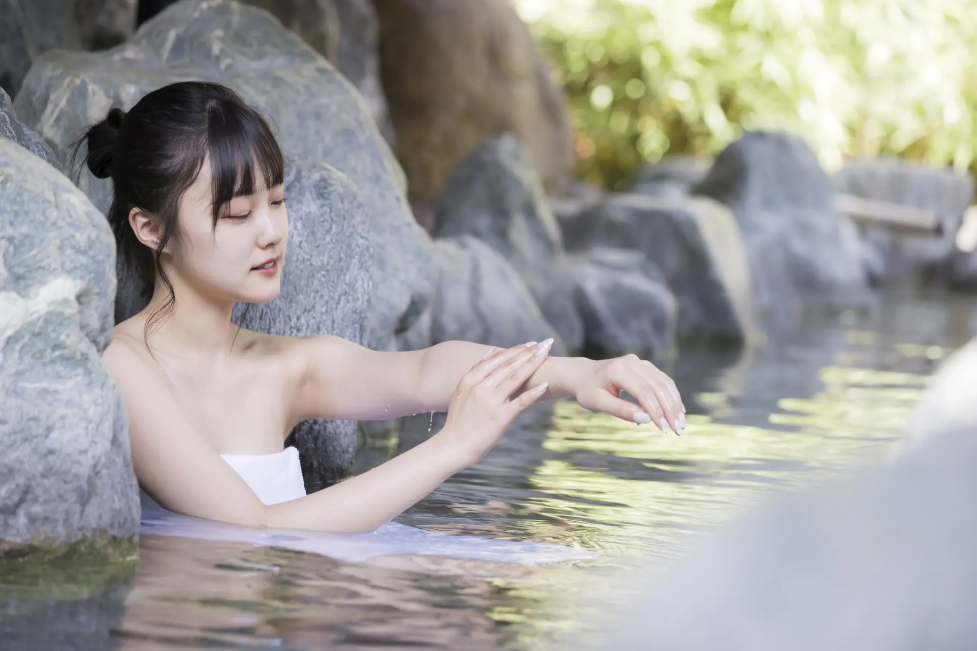 湯温別の露天風呂を入り比べて楽しもう(※写真はイメージです。)