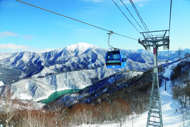 You can also enjoy the winter scenery from gondolas and other lifts.