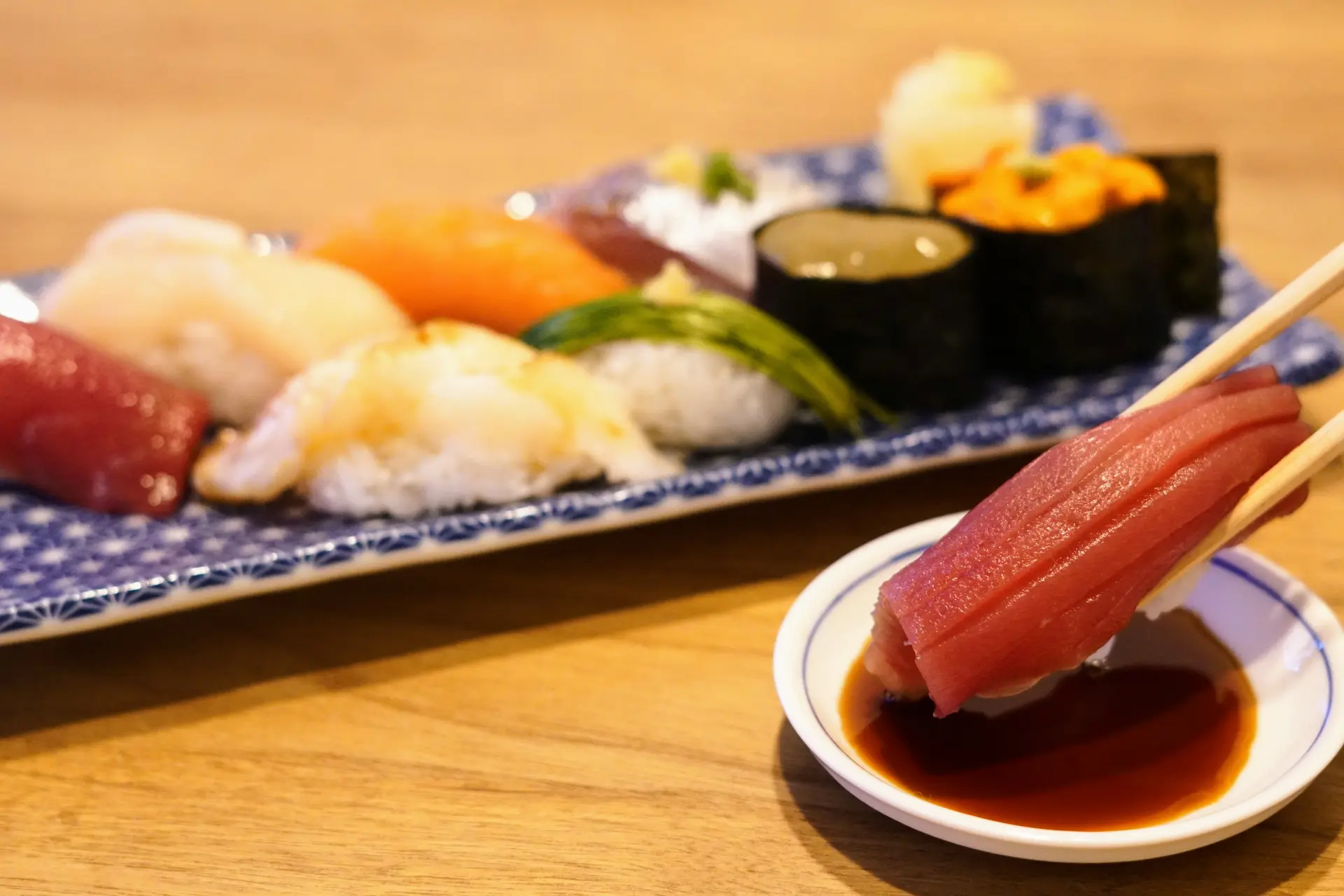 One of the joys here is the generously sized toppings you can only find in Hokkaido.