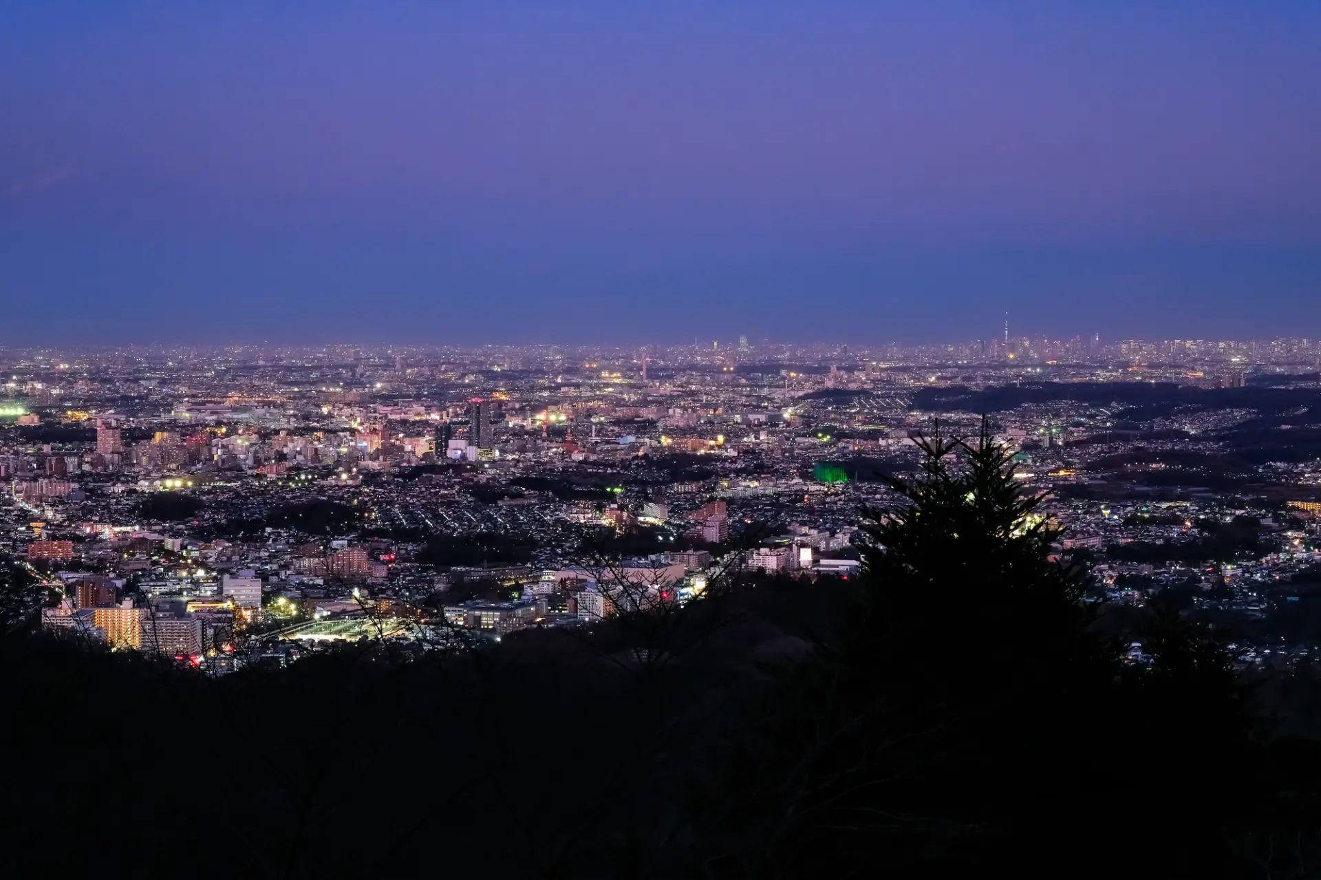 The evening cityscape is worth seeing.