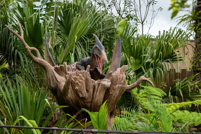 驚くような仕掛けのあるアトラクションばかり