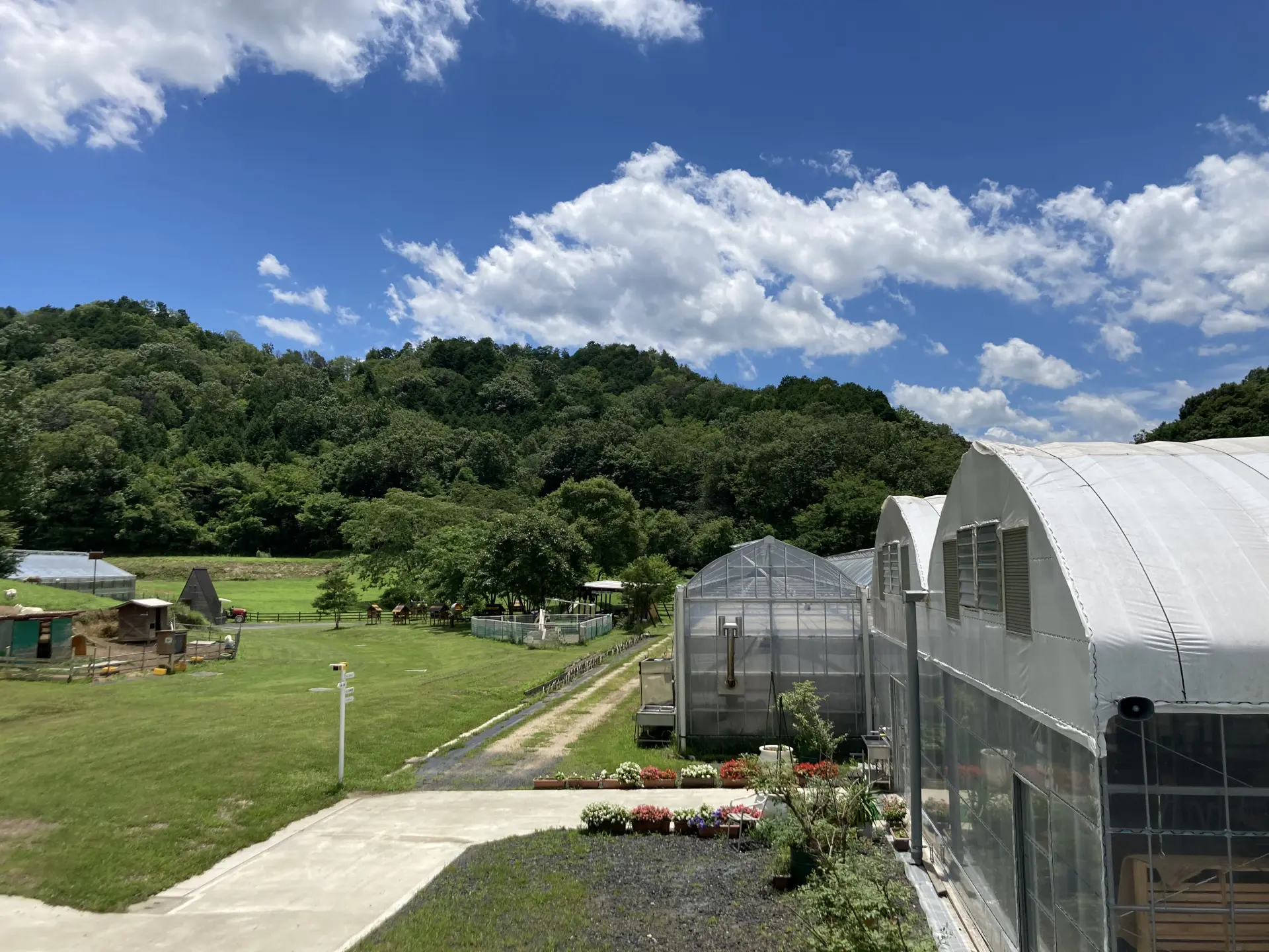 位處豐饒的自然環境中的「山田養蜂場蜜蜂農園」