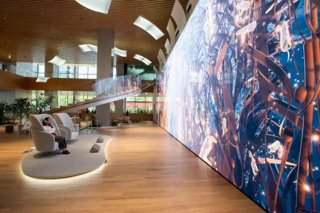 「Beauty Retreat Theater」的內部情景