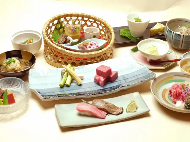 特別室のために作られた会席「一期一会」