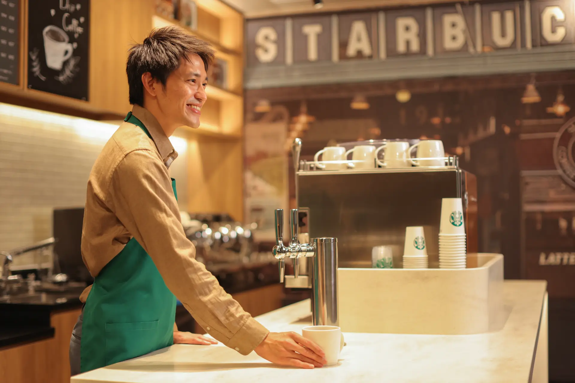 店内利用では、マグカップで提供されることも