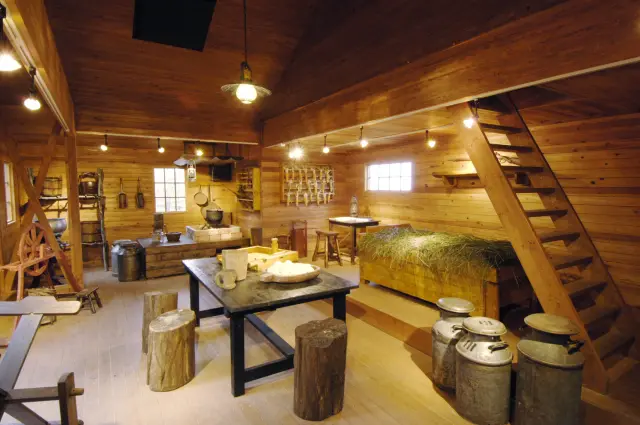 『アルプスの少女ハイジ』の世界観を満喫できる「アルムの山小屋」