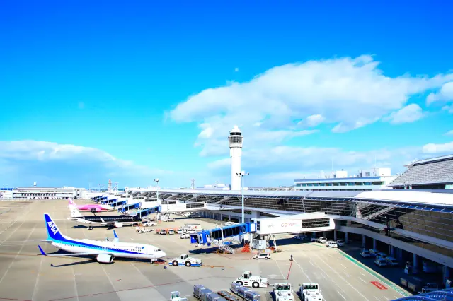旅程的出發地，中部國際機場（新特麗亞中部國際機場）