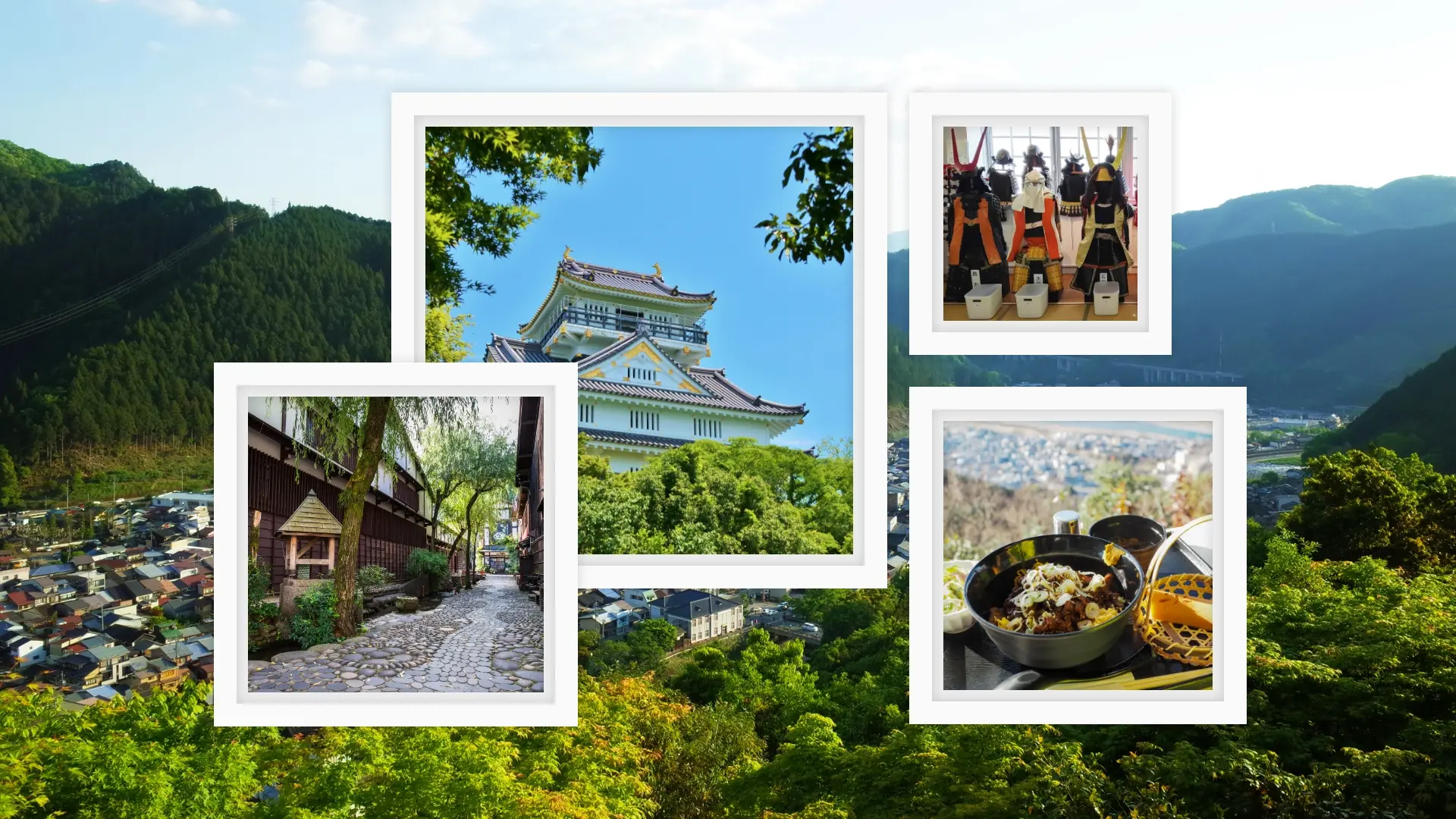 【岐阜1泊2日モデルコース】戦国武将の夢の跡を辿る、岐阜ロマン旅