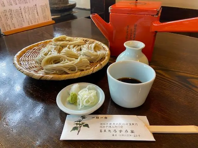 風味豊かでもちっとした食感が楽しめるそば