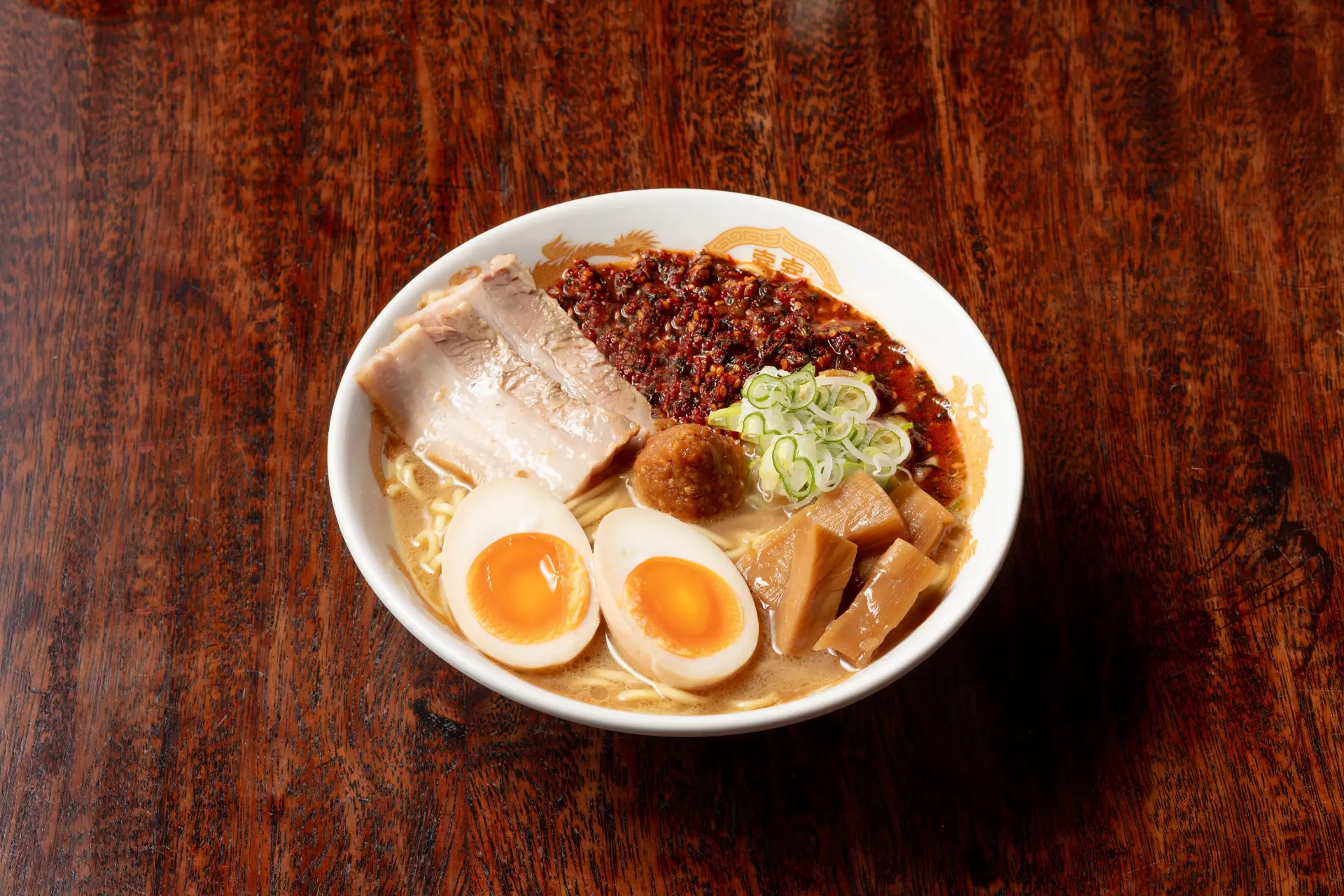 「山吹 白」のトッピング全部のせ