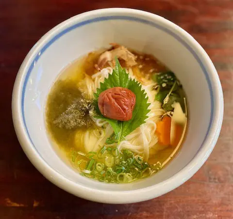 梅おぼろ稲庭うどん