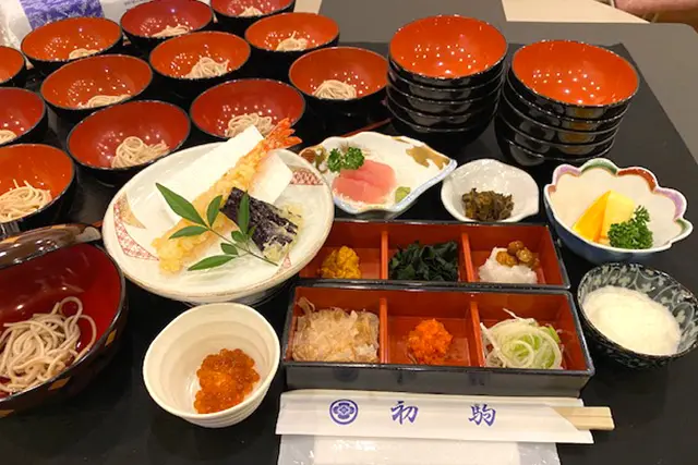 わんこそば食べ放題　桜