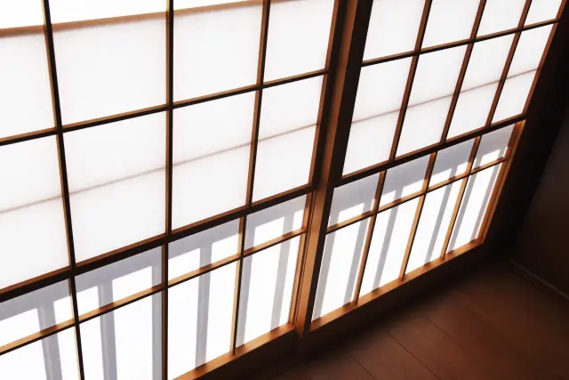 日本の伝統的和室・障子