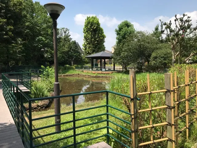 季節の移ろいを感じられる緑と花のオアシス