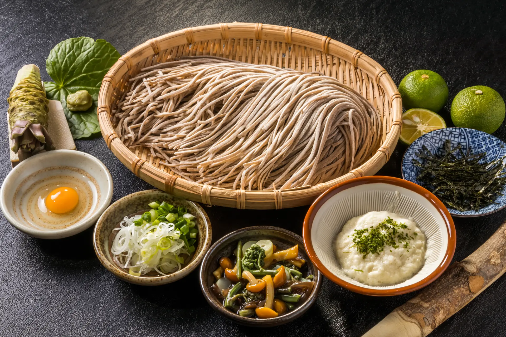 素材にこだわった蕎麦と懐石料理(※写真はイメージです。)