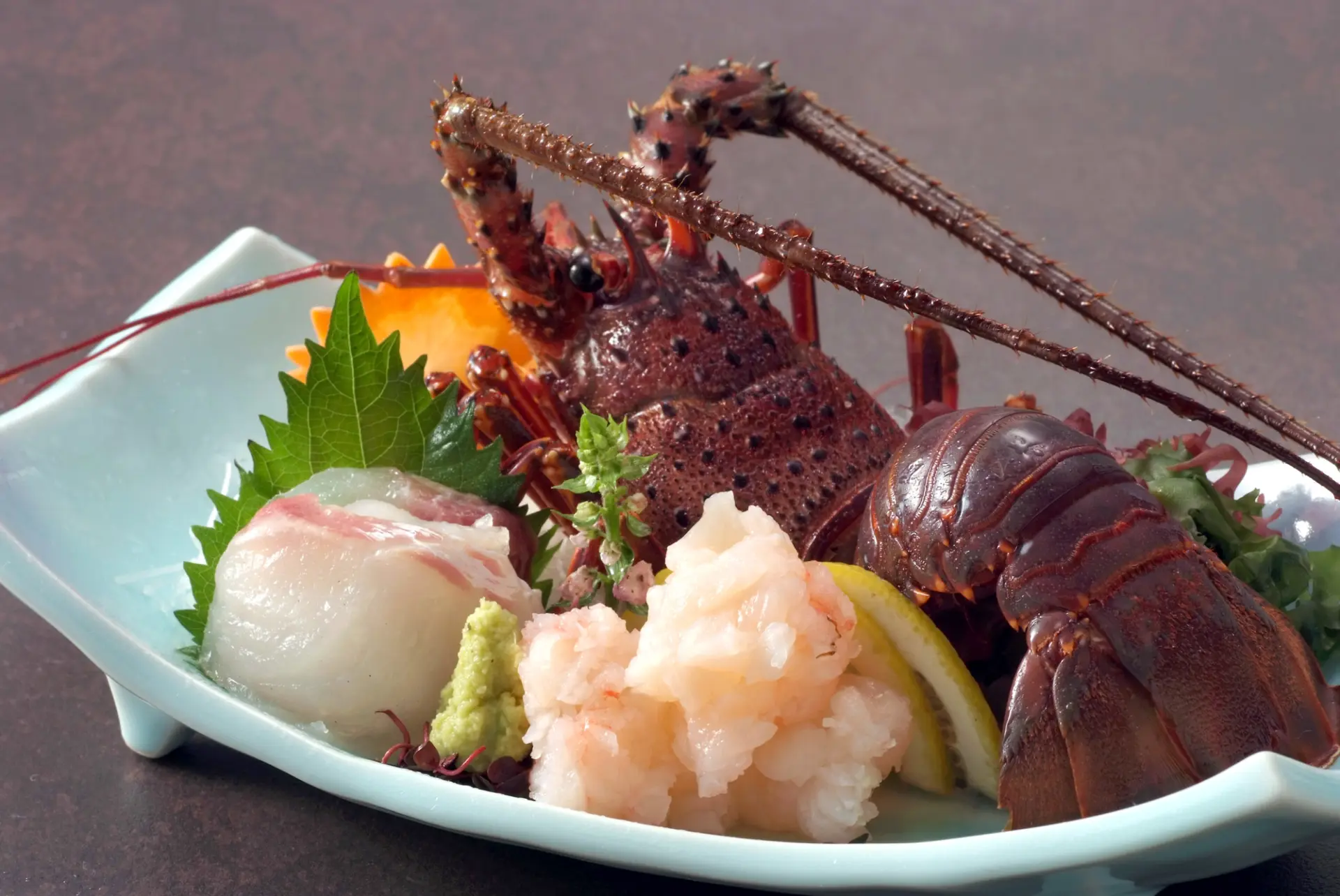 伊勢海老のお造りも味わえるスタンダードコース(※写真はイメージです。)